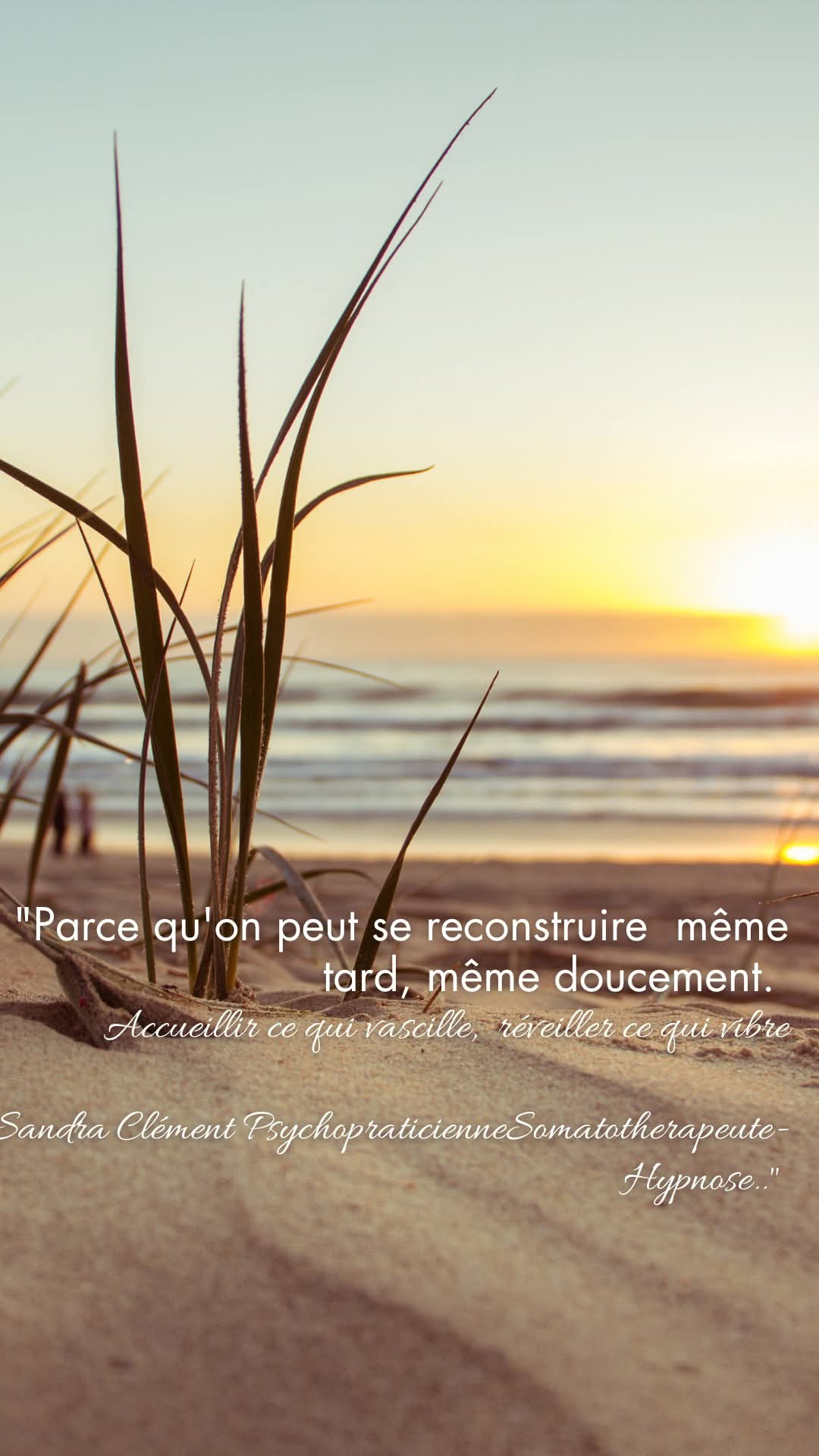 Se reconstruire - Citation inspirante